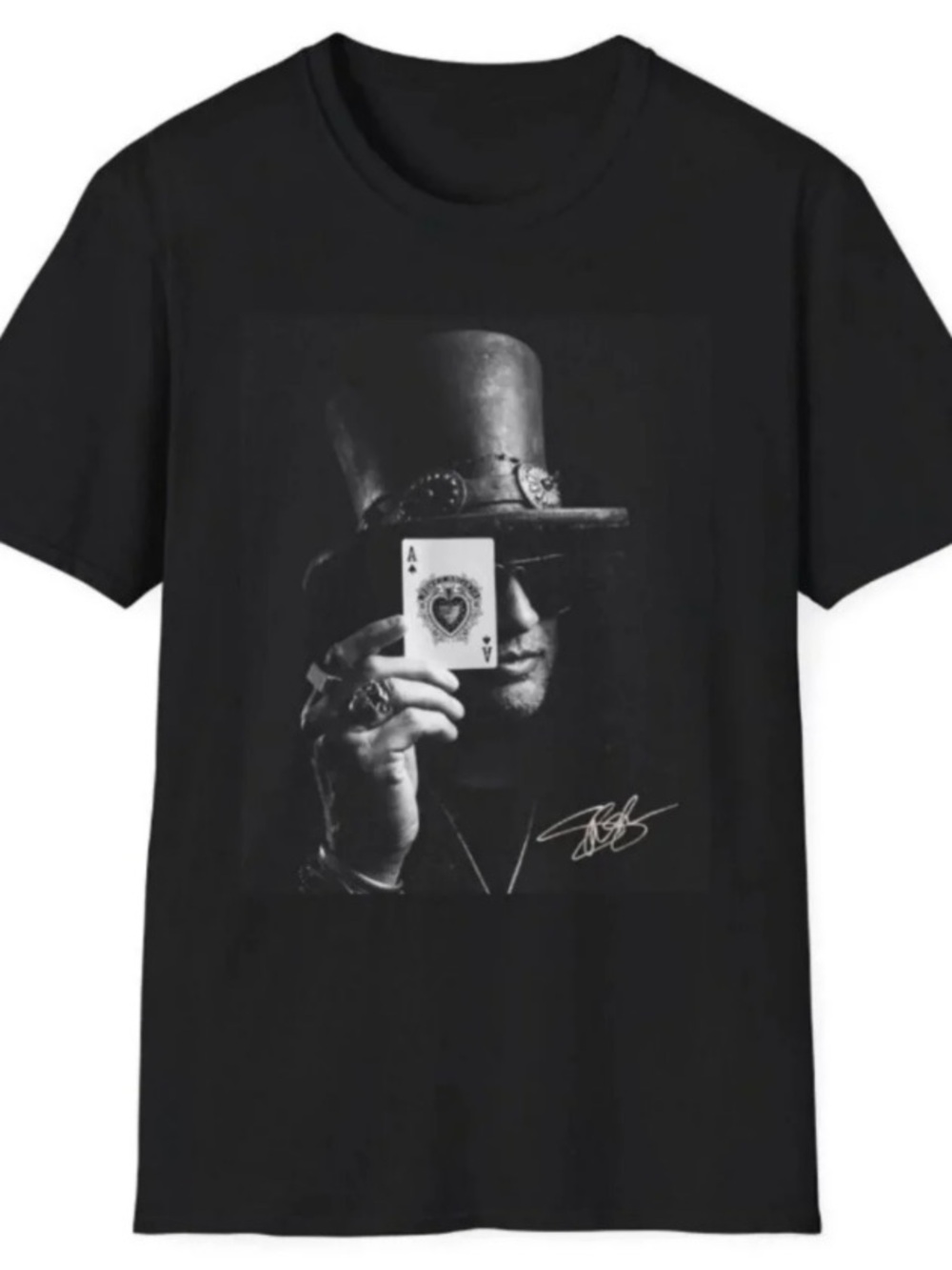 Slash Ace of Spades Graphic T-Shirt 301